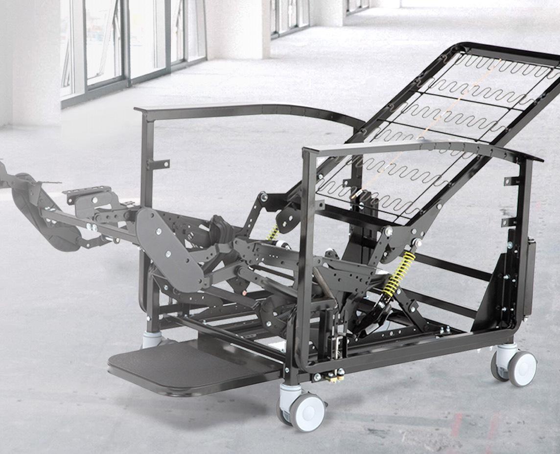 With a reinforced steel powder-coated frame and heavy-duty casters, Champion recliners are built to last.