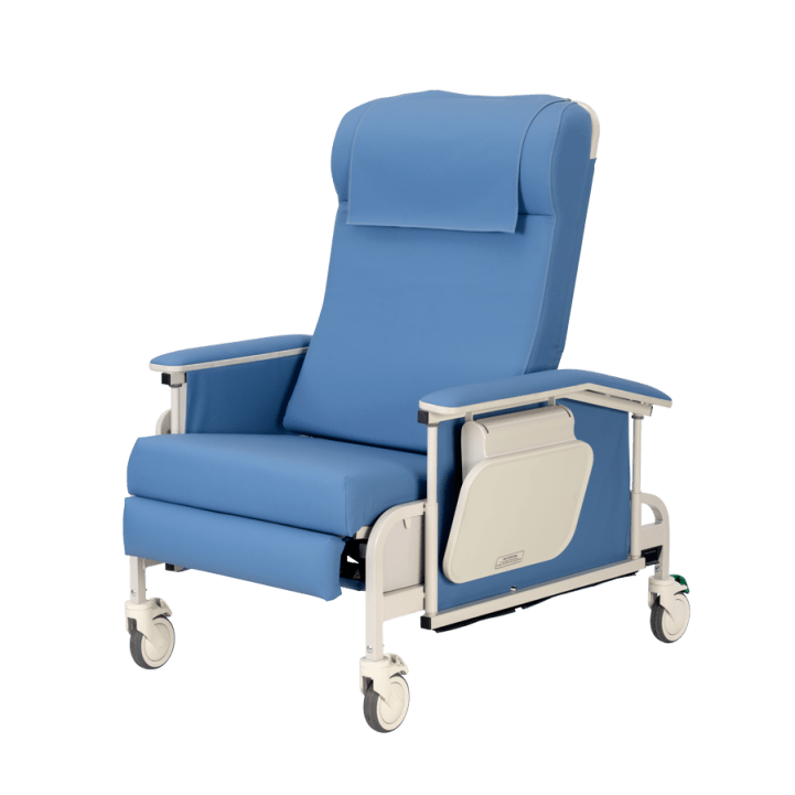 The Drop Arm Care Cliner