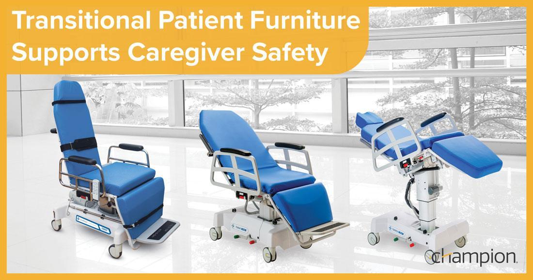 Transitional Patient Seating Supports Caregiver Safety