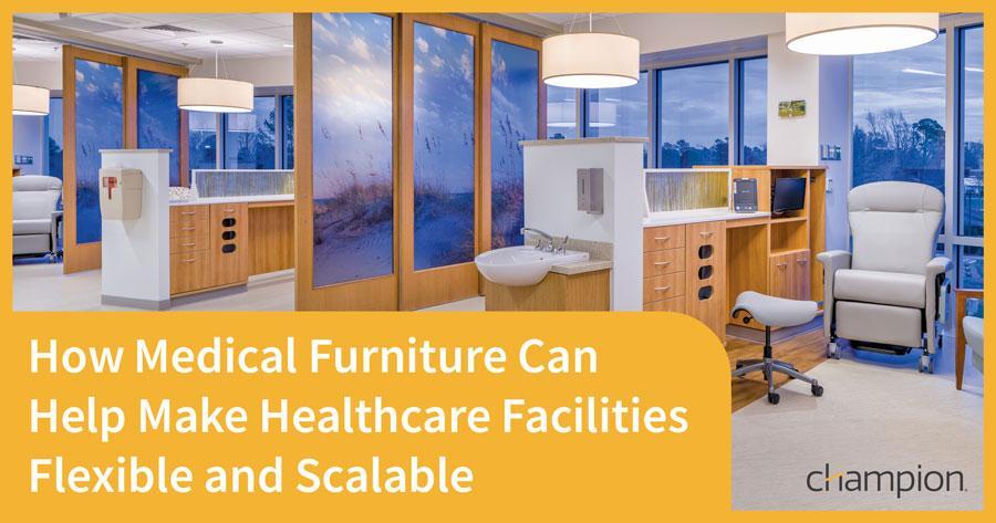 How medical furniture can help make healthcare facilities flexible and scalable
