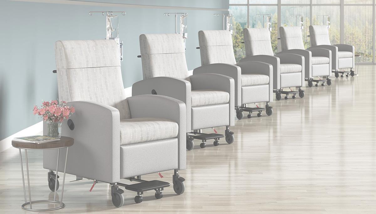 Dialysis Medical Recliners illustration