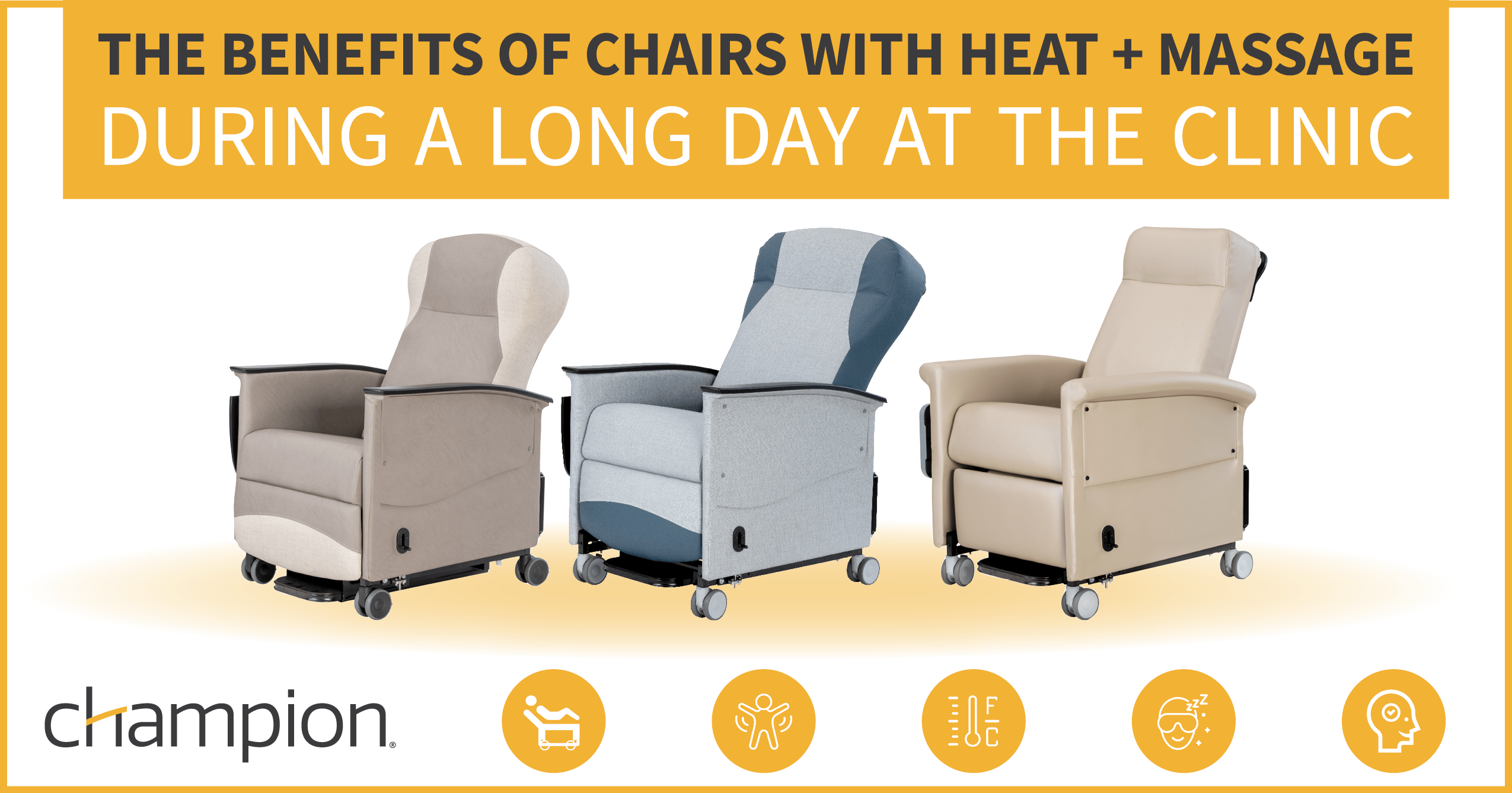 The Benefits of Chairs with Heat and Massage During a Long Day at the Clinic