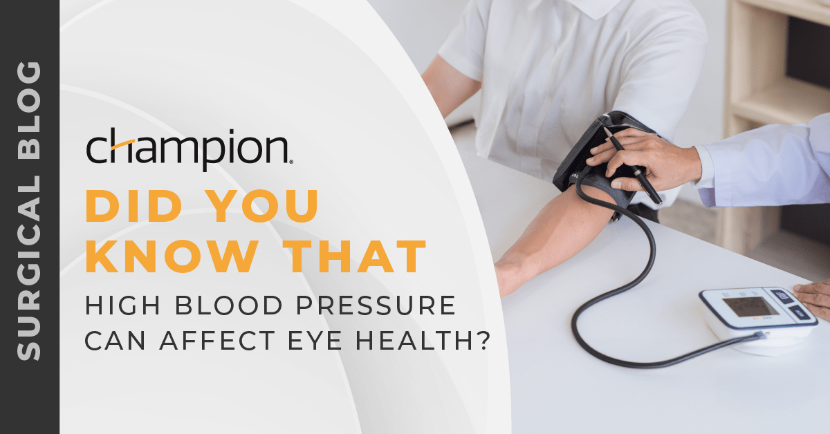 Did You Know That High Blood Pressure Can Affect Eye Health?