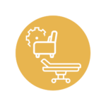 Clinical chair icon